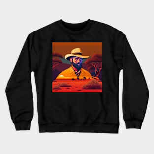 Australian Glazier Painting Crewneck Sweatshirt